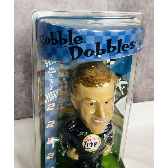 STERLING MARLIN NASCAR BOBBLE DOBBLES NASCAR #40 COORS LIGHT, NEW SEALED 8" - Picture 2 of 11